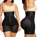 Gaine culotte taille haute réhausseur de fessiers compression ciblée abdominale ventre plat 3 rangées d’agrafes